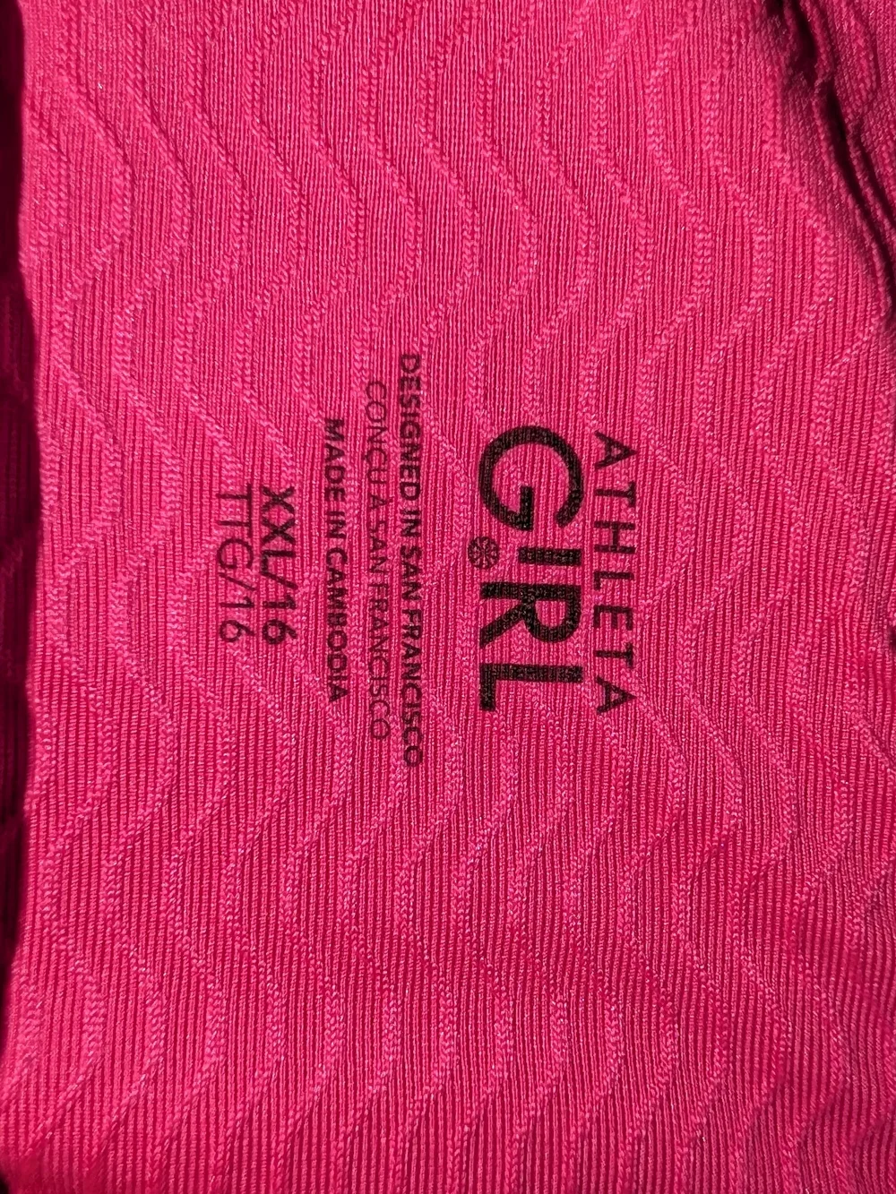 Athleta Girls' Pink Tiered Ruffle Skort